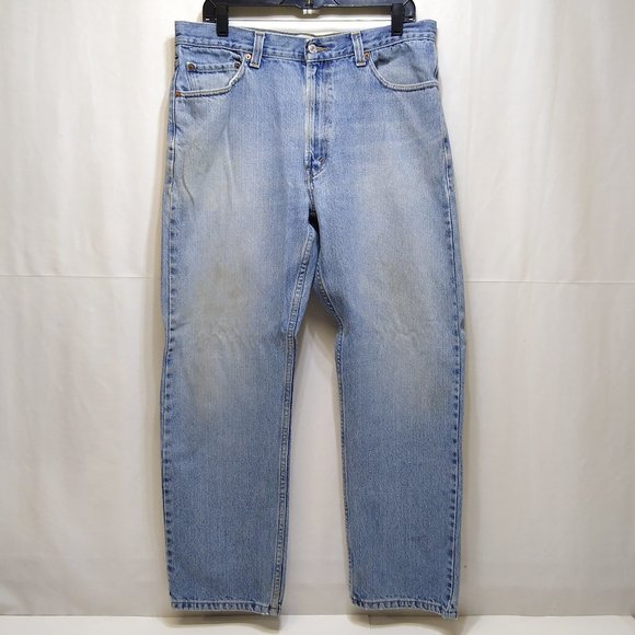 Levi's 505 Regular Fit 35x29 Men Straight Leg Mid-Rise Jeans Red Tag Vintage - Picture 1 of 8